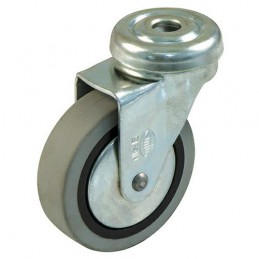 Kółko gumowe 50mm otwór 10,4mm szare mod. 2504