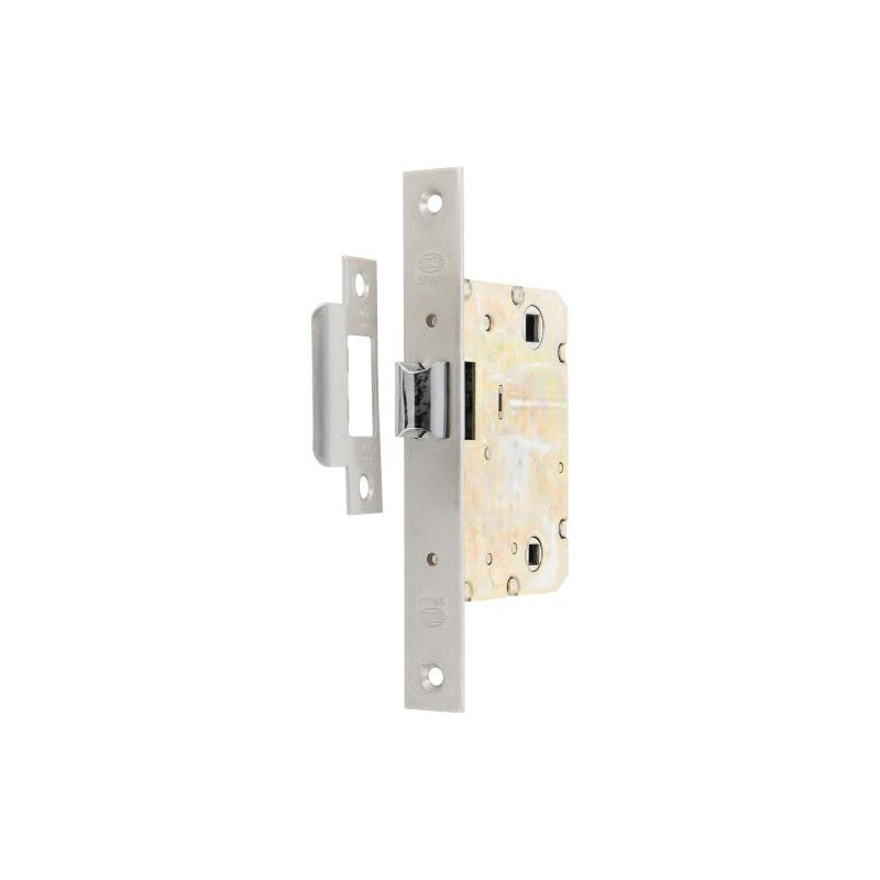 Zamek drzwiowy łazienkowy 70/50 chrom mat mod. 4100