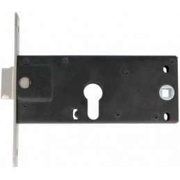 Zamek do profili metalowych na wkładkę 70 INOX mod. 726