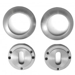 Szyld klucza rozeta 54mm chrom satyna 2szt. mod. 231C