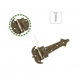 Zawias 554-250 złoto antyczne EAN