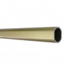 Pręt Drążek ubraniowy 20x18mm dł.4m złoty mod.1 do szafy