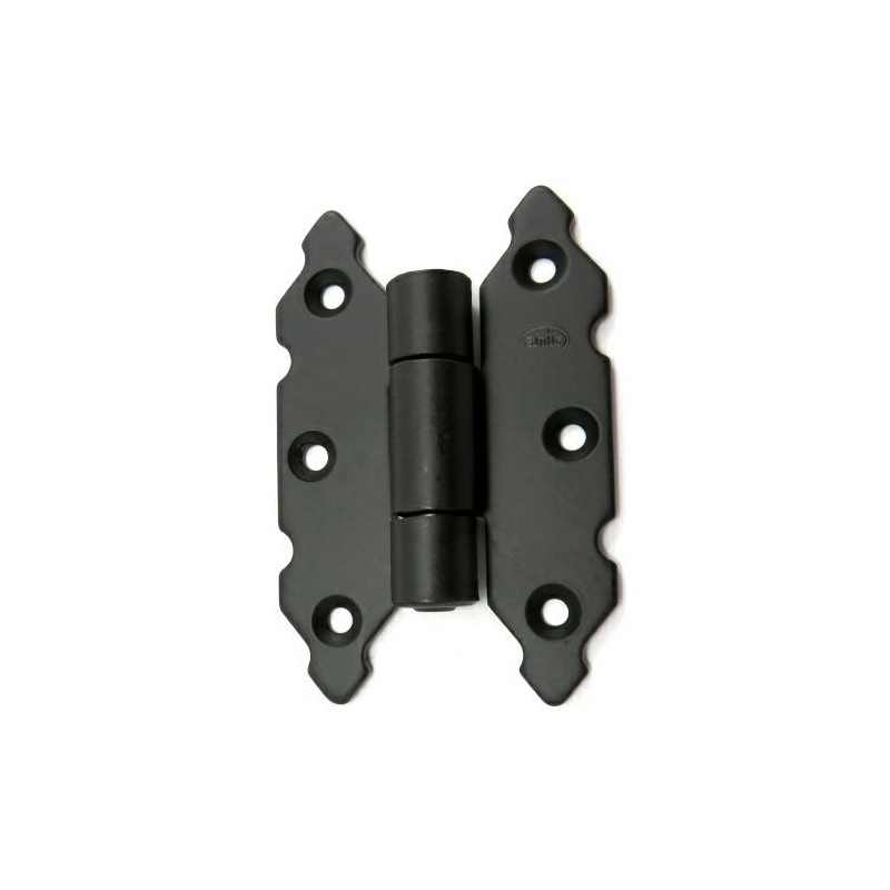 Zawias do okiennic łamanych 90x60mm czarny mod. 9010