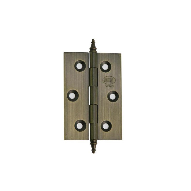 Zawias mosiężny 60x40mm złoto antyczne splatany mod. 1003  DIS