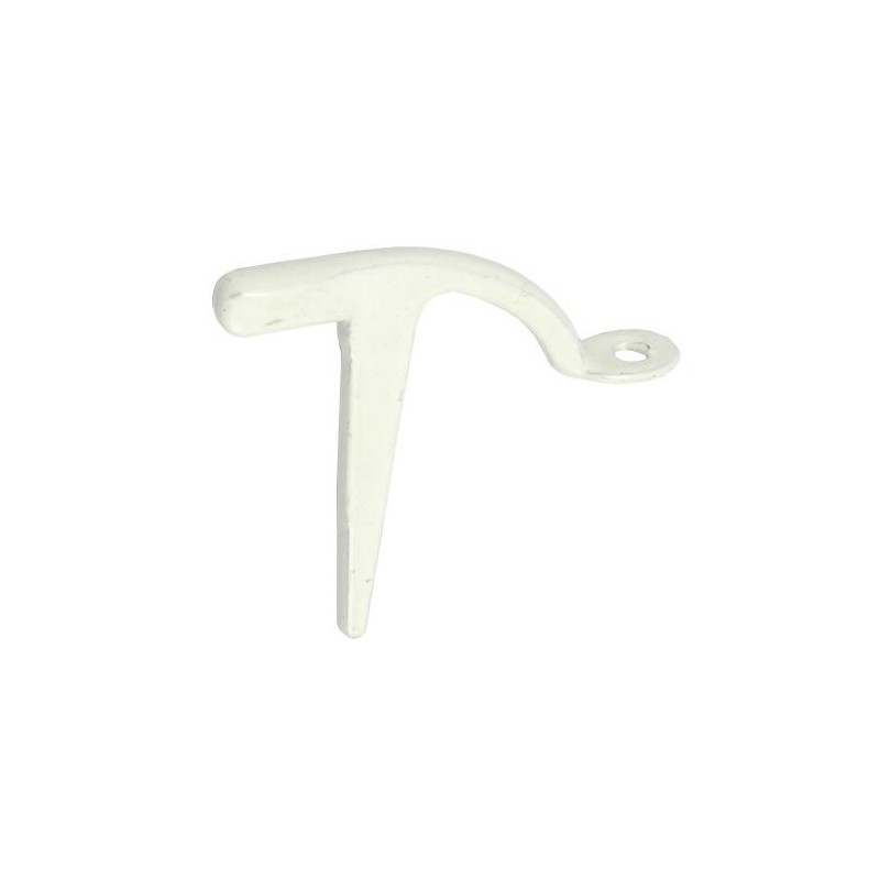 Zaczep Haka IPA 21381 biały RAL9010