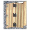 Zawias 9010-90x60 czarny DIS