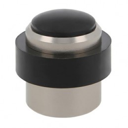 Odbój aluminiowy 30x36mm nikiel satyna podłogowy mod.205