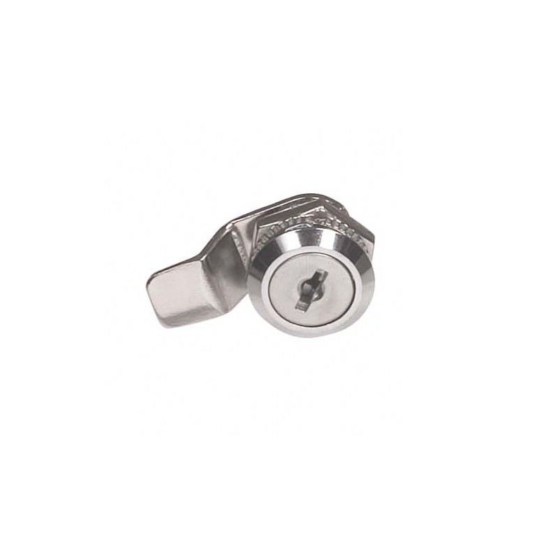 Zamek do skrzynek mod.3A niklowany