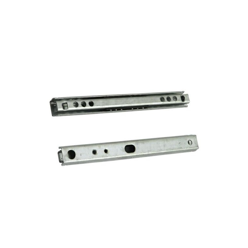 Prowadnica szuflad 25-153x17 cynkow