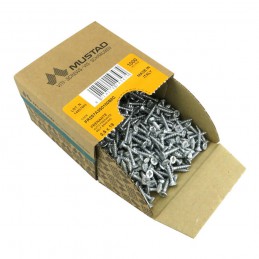 Wkręty do okuć meblowych 3,5x18 biały ocynk PZ PANELVIT_FR 100szt.