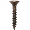 Wkręty 3,5x20mm brązowe PZ łeb stożkowy Panelvit TSP 100szt.