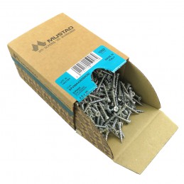 Wkręty do PVC 4,3x25 chrocynk PH2 łeb stożkowy FRAMEX 100szt.