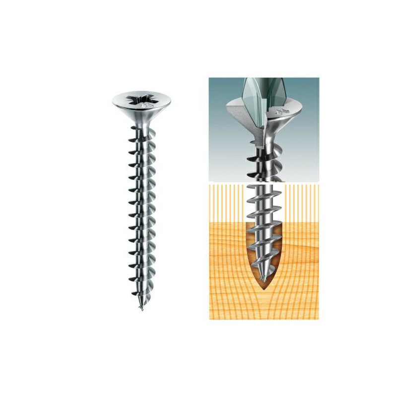 Wkręty chrocynk 4,5x16 PZ łeb stożkowy Panelvit 100szt.