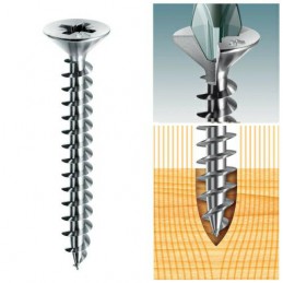 Wkręty chrocynk 4,5x70 PZ łeb stożkowy Panelvit 100szt.