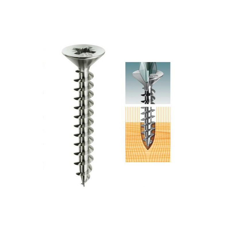 Wkręty chrocynk 3x12 łeb stożkowy PZ Panelvit 100szt.