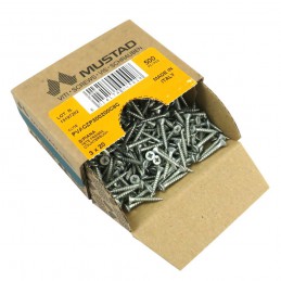 Wkręty chrocynk 3x20 PZ łeb stożkowy Panelvit 100szt.