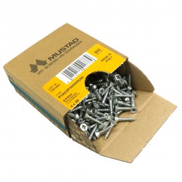 Wkręty 4x20 chrocynk PZ łeb stożkowy Panelvit 100szt.