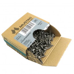 Wkręty Inox 3,5x20 PZ łeb stożkowy Panelvit 100szt.