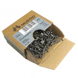 Wkręty Inox 3x25 PZ łeb stożkowy Panelvit 100szt.