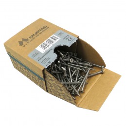 Wkręty Inox 4x50 PZ łeb stożkowy Panelvit 100szt.