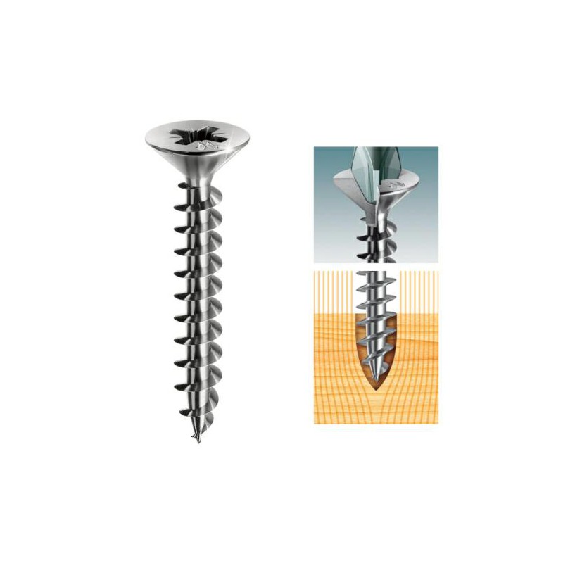 Wkręty 5x50 Inox PZ łeb stożkowy Panelvit 100szt.