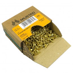 Wkręty mosiądzowane 3,5x16 PZ łeb stożkowy Panelvit 100szt.