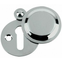 Szyldzik na kluczyk z klapką 32mm chrom połysk