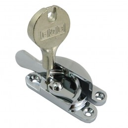 Zamknięcie okna podnoszonego wąskie z blokadą chrom