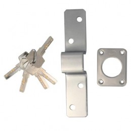 Zasuwa z blokadą mod.2 105x170mm chromowana