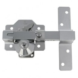 Zasuwa z blokadą 2-88x153 chromowana