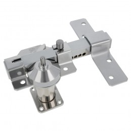 Zasuwa z blokadą 2-88x153 chromowana