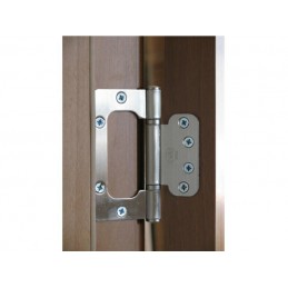 Zawias szczelinowy 100x63,5mm stal chrom mat 2szt. mod. BG1 EAN