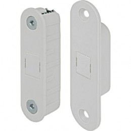 Zatrzaski magnet. ALU-TOUCH alu-dr białe RAL 9016