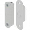 Zatrzaski magnet. ALU-TOUCH alu-dr białe RAL 9016