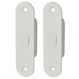 Zatrzask magnetyczny EASY-TOUCH białe komplet do drzwi ukrytych