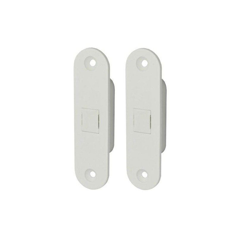Zatrzask magnetyczny EASY-TOUCH białe komplet do drzwi ukrytych
