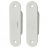 Zatrzask magnetyczny EASY-TOUCH białe komplet do drzwi ukrytych