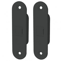 Zatrzaski magnetyczne EASY-TOUCH czarne komplet do drzwi ukrytych