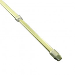 Zazdrostka owalna rozsuwana karnisz 40-70cm złota mod.2