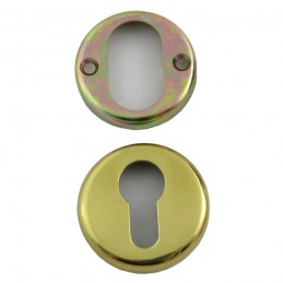 Szyld wkładki rozeta 50mm mosiądz lakierowany 1szt. mod.50