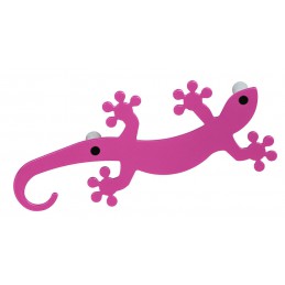 Wieszak ścienny GEKO fuksja ref.515