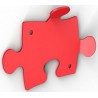 Wieszak PUZZLE czerwony (517)