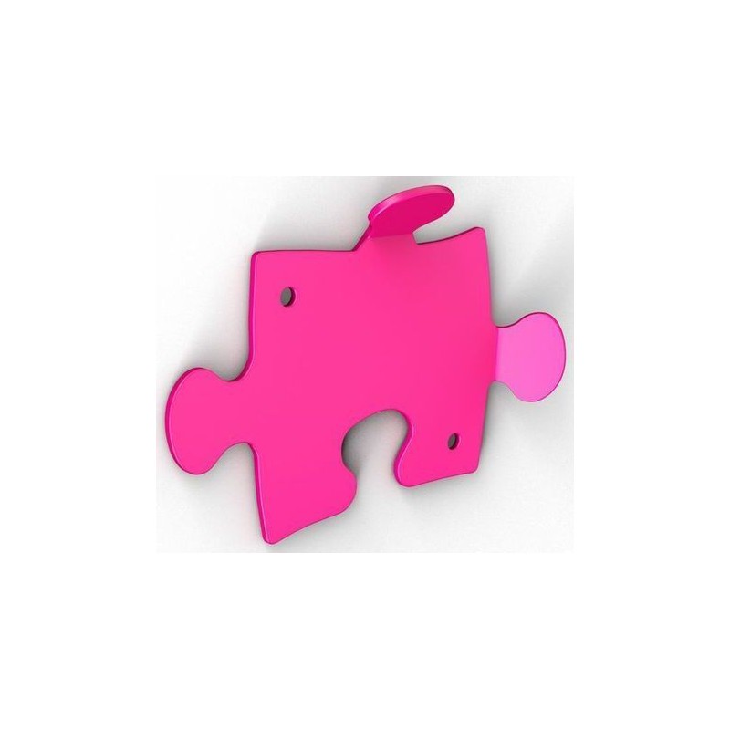 Wieszak PUZZLE fuksja 517