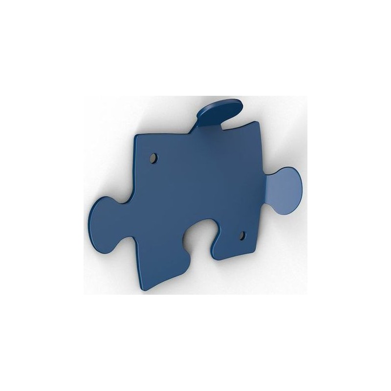Wieszak PUZZLE niebieski 517