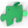 Wieszak PUZZLE zielony