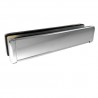 Wrzutnia na listy ze szczotką Inox chrom połysk mod.TN8210