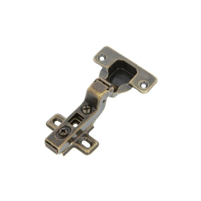 Zawias puszkowy wpuszczany 35mm złoto antyczne CLIP mod. 4200