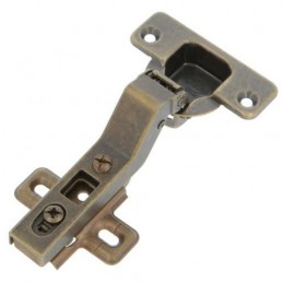 Zawias puszkowy 35mm złoto antyczne do szafek narożnych +30 ° mod.4400 ZAMAC