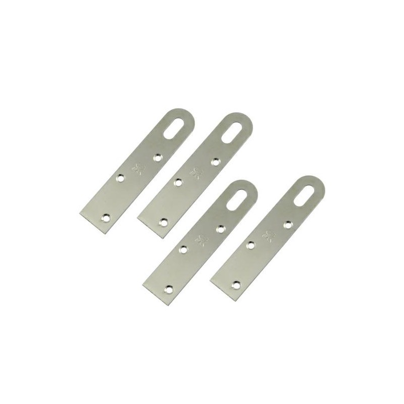 Wieszak do szafek 100x22mm niklowany 4 szt. mod.1 DIS