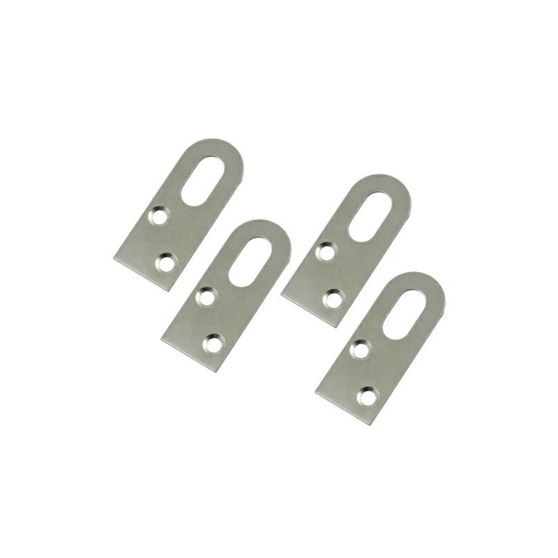 Wieszak do szafek 40x16mm niklowany 4 szt. mod.1 DIS